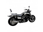Delkevic Slip-On Udstødning Rustfri V-Max 1200 til Yamaha