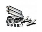 Delkevic Slip-On Udstødning Rustfri V-Max 1700 (09-16) til Yamaha