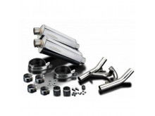 Delkevic Slip-On Udstødning Rustfri V-Max 1700 (09-16)