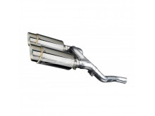 Delkevic Slip-on Udstødning Rustfri VFR 800 (02-13)