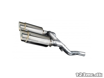 Delkevic Slip-on Udstødning Rustfri VFR 800 (02-13)