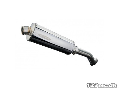 Delkevic Slip-on Udstødning Rustfri VFR 800 (98-01) HØJ