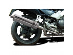 Delkevic Slip-on Udstødning Rustfri VFR 800 (98-01) LAV til Honda VFR 800 F