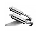 Delkevic Slip-on Udstødning Rustfri VTR 1000 Firestorm (97-03) til Honda VTR 1000 F Firestorm