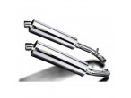 Delkevic Slip-on Udstødning Rustfri VTR 1000 Firestorm (97-03) til Honda VTR 1000 F Firestorm