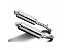 Delkevic Slip-on Udstødning Rustfri VTR 1000 Firestorm (97-03)