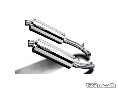 Delkevic Slip-on Udstødning Rustfri VTR 1000 Firestorm (97-03)