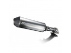 Delkevic Slip-On Udstødning Titanium 343mm Lav VFR 750 (90-93) til Honda