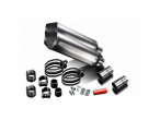 Delkevic Slip-on Udstødning Titanium EN 500 (98-02) til Kawasaki