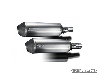 Delkevic Slip-on Udstødning Titanium EN 500 (98-02)
