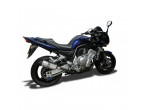 DELKEVIC SLIP ON UDSTØDNING Titanium FZS 1000 (00-05) til Yamaha FZ1