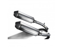 Delkevic Slip-on Udstødning Titanium VTR 1000 Firestorm (97-03)