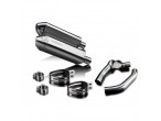 Delkevic Slip-On Udstødning Tri 320mm CBR 1000 F (87-99) til Honda CBR 1000 RR Fireblade