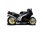 Delkevic Slip-On Udstødning Tri 320mm Høj VFR 750 (94-97) til Honda