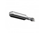 Delkevic Slip-On Udstødning Tri 320mm Lav VFR 750 (90-93) til Honda