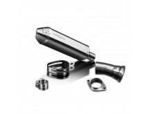 Delkevic Slip-On Udstødning Tri 320mm Lav VFR 750 (90-93)