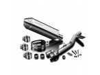 Delkevic Slip-On Udstødning Tri 320mm NT 700 V (06-15) til Honda NT 700 Deauville
