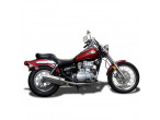 Delkevic Slip-on Udstødning Tri EN 500 (98-02) til Kawasaki