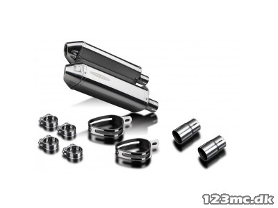 Delkevic Slip-on Udstødning Tri EN 500 (98-02)