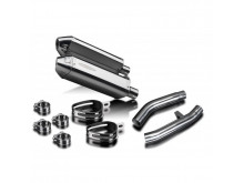 Delkevic Slip On Udstødning Tri FJR 1300 (01-05)