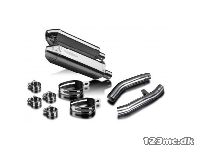 Delkevic Slip On Udstødning Tri FJR 1300 (01-05)