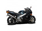 Delkevic Slip-on Udstødning Tri VFR 800 (98-01) HØJ til Honda VFR 800 F