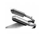Delkevic Slip-on Udstødning Tri VTR 1000 Firestorm (97-03) til Honda VTR 1000 F Firestorm