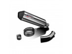 Delkevic Slip-On Udstødning X-Oval 343mm Lav VFR 750 (90-93) til Honda