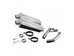 Delkevic Slip-On Udstøning Rustfri CBR 1000 F (87-99) til Honda CBR 1000 RR Fireblade