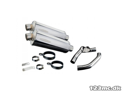 Delkevic Slip-On Udstøning Rustfri CBR 1000 F (87-99)