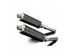 DELKEVIC Slipon UDSTØDNING Carbon CBR 1100 XX (96-09) til Honda