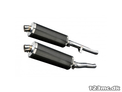 DELKEVIC slipon UDSTØDNING Carbon GSX1400 (01-04)