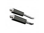 DELKEVIC Slipon UDSTØDNING Carbon TDM 900 (02-13) til Yamaha