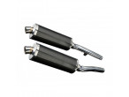 Delkevic Slipon Udstødning Carbon Trophy 1200 (91-93) til Triumph