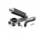 Delkevic Slipon Udstødning Carbon XT 1200 Z Super Tenere (10-21) til Yamaha
