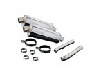 DELKEVIC Slipon UDSTØDNING RUSTFRI CBR 1100 XX (96-09) til Honda