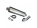Delkevic Slipon Udstødning Rustfri GSF 1250 Bandit (07-16) til Suzuki