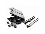 DELKEVIC slipon UDSTØDNING RUSTFRI GSX1400 (01-04) til Suzuki