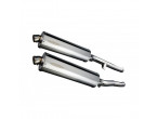 DELKEVIC slipon UDSTØDNING RUSTFRI GSX1400 (01-04) til Suzuki