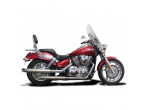 Delkevic Slipon Udstødning Rustfri Slash Cut VTX 1300C (01-09) til Honda