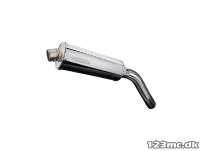 Delkevic Slipon Udstødning Rustfri Tiger 900 (99-01)