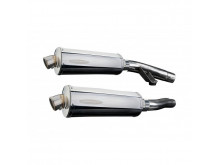 Delkevic Slipon Udstødning Rustfri Trophy 900 (96-02)