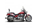 Delkevic Slipon Udstødning Rustfri Turn Out VTX 1300C (01-09) til Honda