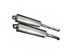 Delkevic Slipon Udstødning Rustfri VTR 1000 SP2 (02-10) til Honda VTR 1000 SP-1