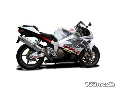 Delkevic Slipon Udstødning Rustfri VTR 1000 SP2 (02-10)