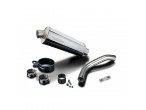 Delkevic Slipon Udstødning Rustfri XT 1200 Z Super Tenere (10-21) til Yamaha