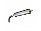 Delkevic Slipon Udstødning Rustfri XT 1200 Z Super Tenere (10-21) til Yamaha