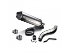 Delkevic Slipon Udstødning Titanium Speed Triple 955 HØJ (02-04) til Triumph