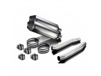 DELKEVIC Slipon UDSTØDNING Titanium TDM 900 (02-13) til Yamaha