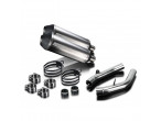 Delkevic Slipon Udstødning Titanium VTR 1000 SP2 (02-10) til Honda VTR 1000 SP-1